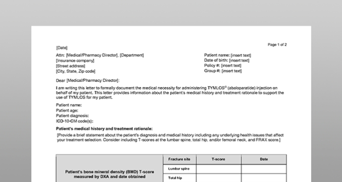 Preview of Sample Letter of Medical Necessity